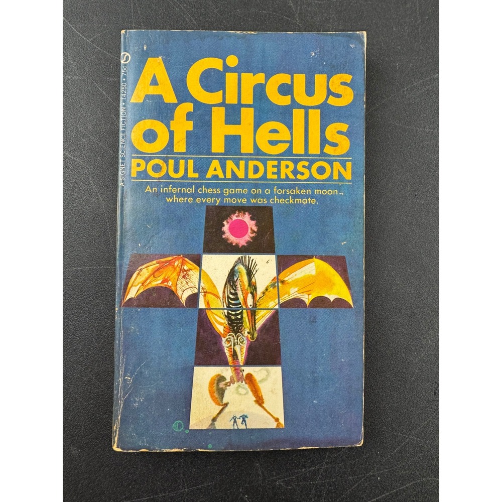 A Circus of Hells Poul Anderson 1970 Signet Science Fiction Paperback Book